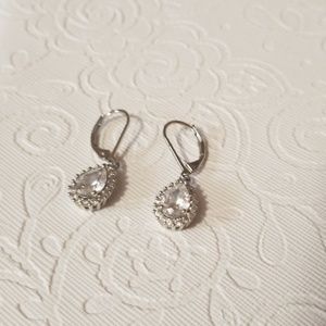 Lia Sophia "Angelic" teardrop earrings